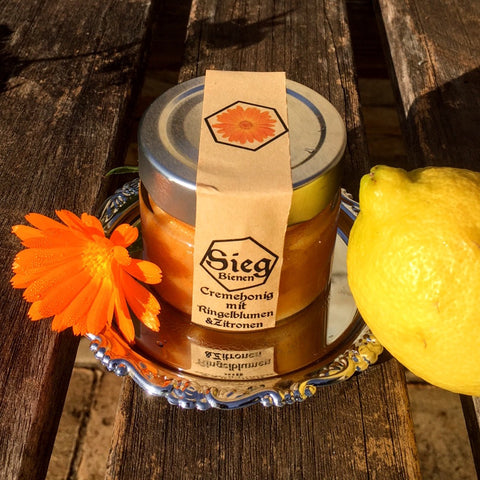 Cremehonig Ringelblumen - Zitrone 100g